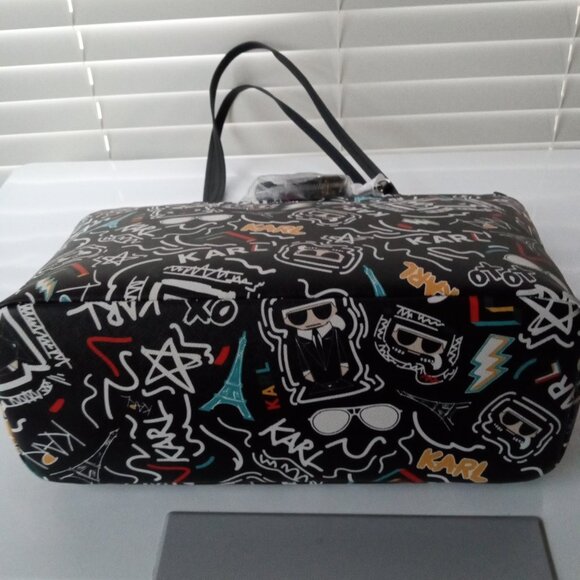 Karl Lagerfeld Paris Adele Tote With Coin Purse ( new) - Picture 2 of 9